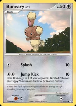 Diamond & Pearl Buneary #73 card