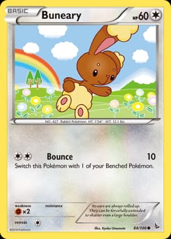 Flashfire Buneary #84 card