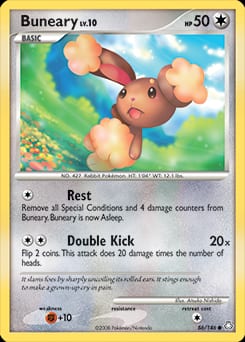 Legends Awakened Buneary #86 card