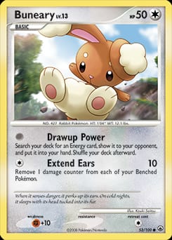 Majestic Dawn Buneary #53 card