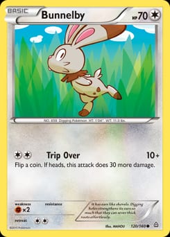 Primal Clash Bunnelby #120 card