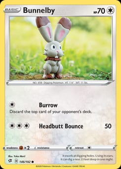Rebel Clash Bunnelby #146 card