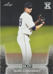 2020 Leaf Draft Base Set Burl Carraway #48 card