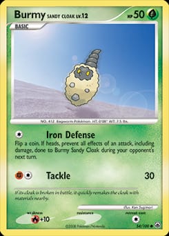 Majestic Dawn Burmy Sandy Cloak #54 card
