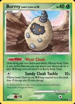 Secret Wonders Burmy Sandy Cloak #79 card