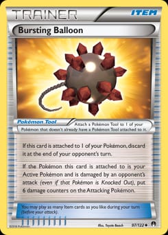 BREAKpoint Bursting Balloon #97 card