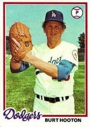 1978 Topps Base Set Burt Hooton #41 card