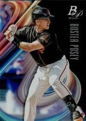 2018 Bowman Platinum Base Set Buster Posey #68 card
