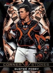 2018 Finest Cornerstones Buster Posey #FC-BP card