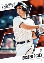 2018 Panini Chronicles Prestige Buster Posey #10 card