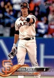 2018 Topps Base Set Buster Posey #250 card