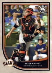 2018 Topps Big League Base Set Buster Posey #203 card
