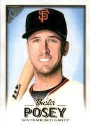 2018 Topps Gallery Base Set Buster Posey #62 card