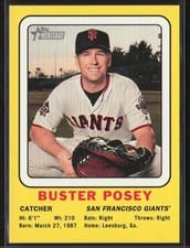 2018 Topps Heritage 1969 Collector Cards Buster Posey #BP card