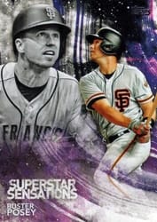 2018 Topps Superstar Sensations Buster Posey #SSS-50 card