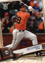 2019 Topps Big League Base Set Buster Posey #74 card