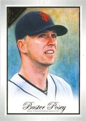 2019 Topps Gallery Base Set Buster Posey #115 card