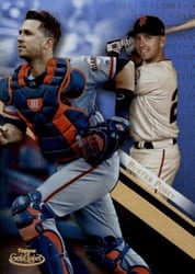 2019 Topps Gold Label Base Set Buster Posey #54 card