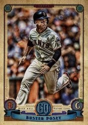 2019 Topps Gypsy Queen Base Set Buster Posey #17 card