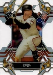 2019 Topps High Tek Base Set Buster Posey #106 card