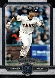 2019 Topps Museum Collection Base Set Buster Posey #82 card