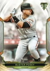 2019 Topps Triple Threads Base Set Buster Posey #64 card