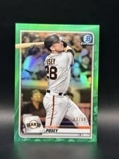 2020 Bowman Chrome Buster Posey #21 card
