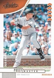 2020 Panini Absolute Base Set Buster Posey #77 card