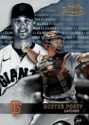 2020 Topps Gold Label Base Set Buster Posey #83 card