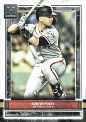 2020 Topps Museum Collection Base Set Buster Posey #47 card