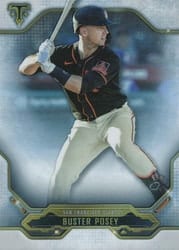 2020 Topps Triple Threads Base Set Buster Posey #78 card