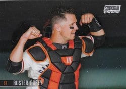 2021 Stadium Club Chrome Base Set Buster Posey #66 card