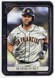 2021 Topps Gallery Base Set Buster Posey #179 card