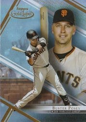 2021 Topps Gold Label Base Set Buster Posey #74 card