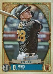 2021 Topps Gypsy Queen Base Set Buster Posey #190 card