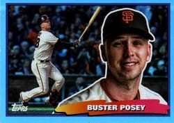 2022 Topps Archives 1988 Topps Big Foil Buster Posey #88BF-22 card