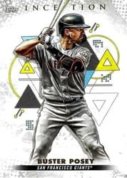 2022 Topps Inception Base Set Buster Posey #85 card