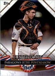 2022 Topps Update Paragons of the Postseason Buster Posey #PP-4 card