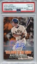 2022 Topps Welcome to the Show Autographs Buster Posey #WTTS-3 card
