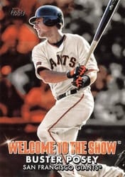 2022 Topps Welcome to the Show Buster Posey #WTTS-3 card