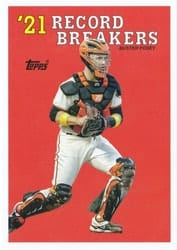 2023 Topps Oversized 1988 Topps Record Breaker Buster Posey #RB-19 card