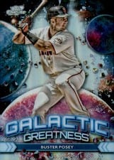 2024 Topps Cosmic Chrome Galactic Greatness Buster Posey #GG-18 card