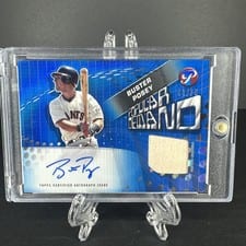 2025 Topps Pristine Popular Demand Autograph Relics Buster Posey #PPDAR-BP card