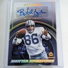 2024 Panini Luminance Shutter Signatures Butch Johnson #SS-BJN card