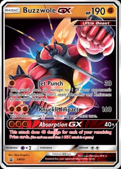 SM Black Star Promos Buzzwole-GX #SM69 card
