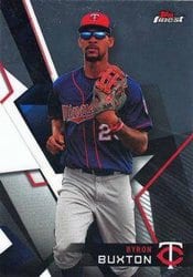 2018 Finest Base Set Byron Buxton #121 card