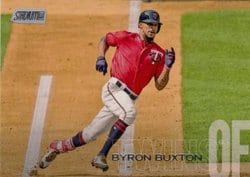 2018 Stadium Club Base Set Byron Buxton #245 card