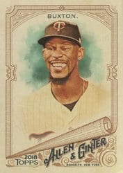 2018 Topps Allen & Ginter Base Set Byron Buxton #163 card