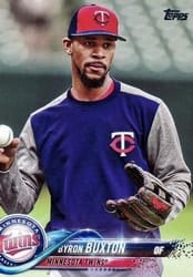 2018 Topps Base Set Byron Buxton #127 card