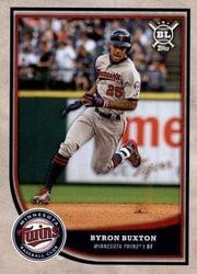 2018 Topps Big League Base Set Byron Buxton #38 card